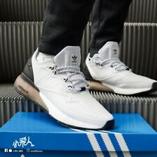 Adidas ZX 2K Boost Men’s Athletic Shoe White Black Running Sneaker Trainer #834