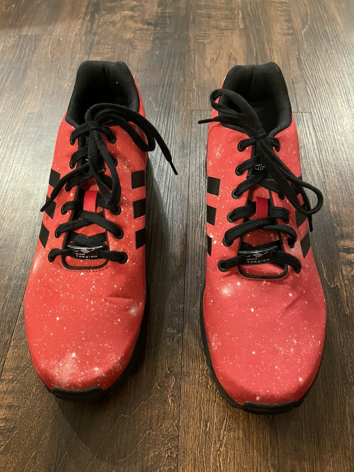 Adidas ZX Flux Red/Black Men's Shoes SIZE 11