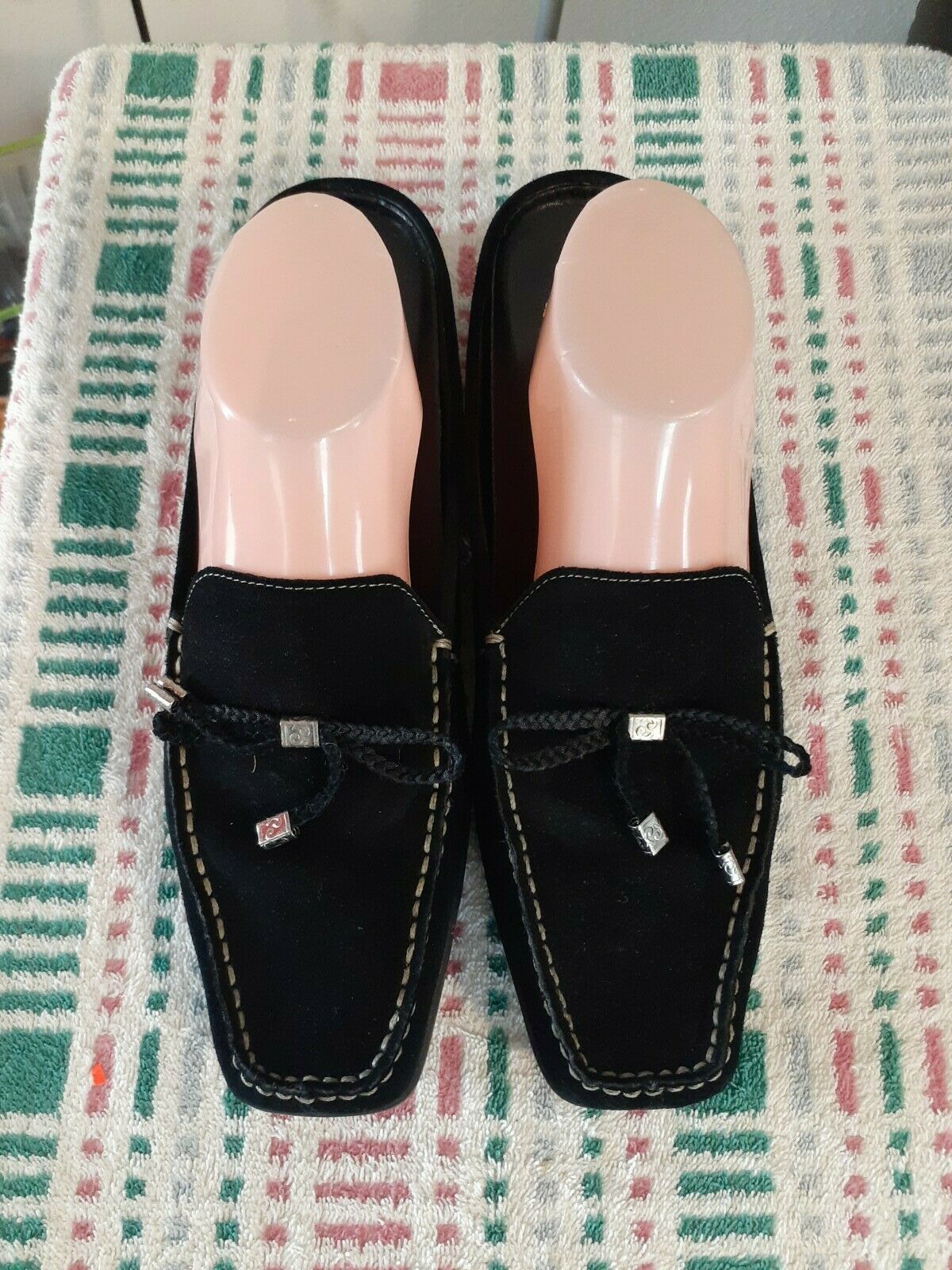 Aerology by Aerosoles Women’s Shoes Black Suede Size 11M Comfort Flat Slides