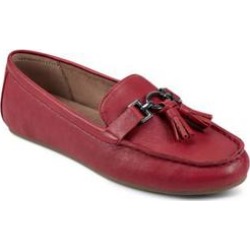 AEROSOLES Red Deanna Loafers