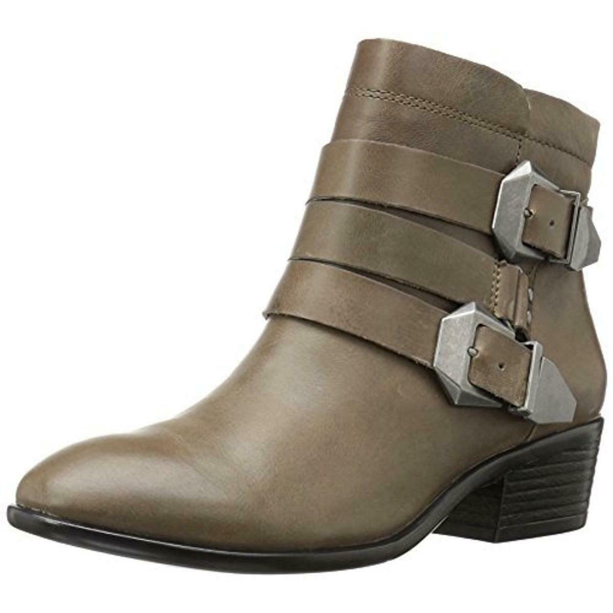 Aerosoles Womens My Time Taupe Belted Ankle Boots Shoes 5 Medium (B,M) BHFO 5970