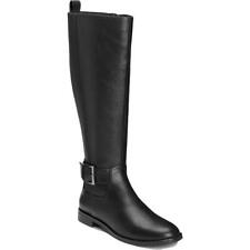Aerosoles Womens Risk Taker Faux Leather Knee-High Riding Boots Shoes BHFO 3145