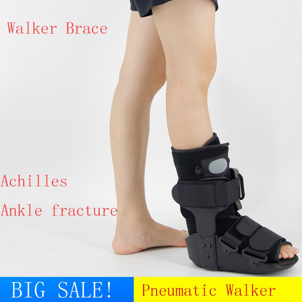Aircast walker brace walking shoes short air bags Achilles tendon rupture postoperative rehabilitation ankle fracture fix boots