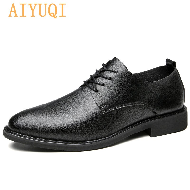 AIYUQI Men's Dress Shoes 2021 New High-quality Men's Oxford Shoes Fashion Youth Business Formal Shoes Male 38-44