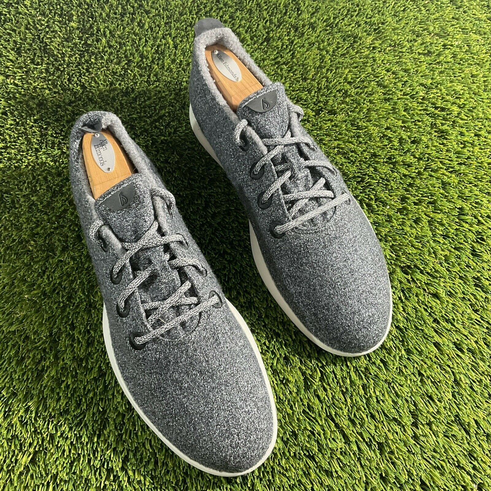 Allbirds Wool Runners Shoes Men's Size 14 Running Walking Shoes Heathered Gray