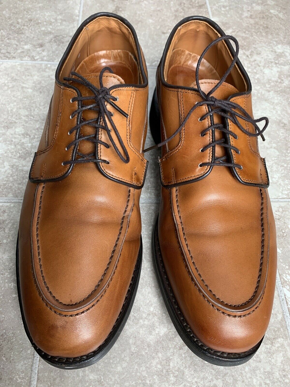 Allen Edmonds Comfort Orthotic Inserts Leather Oxford Dress Shoes Men’s Size 10C