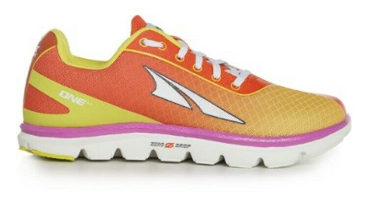 ALTRA ONE 2.5 Zero drop road running shoes women 9.5 orange NWOB