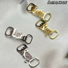 Amaxer Personalized Custom Name Shoe Buckles Boots Sneakers Charm Accessories