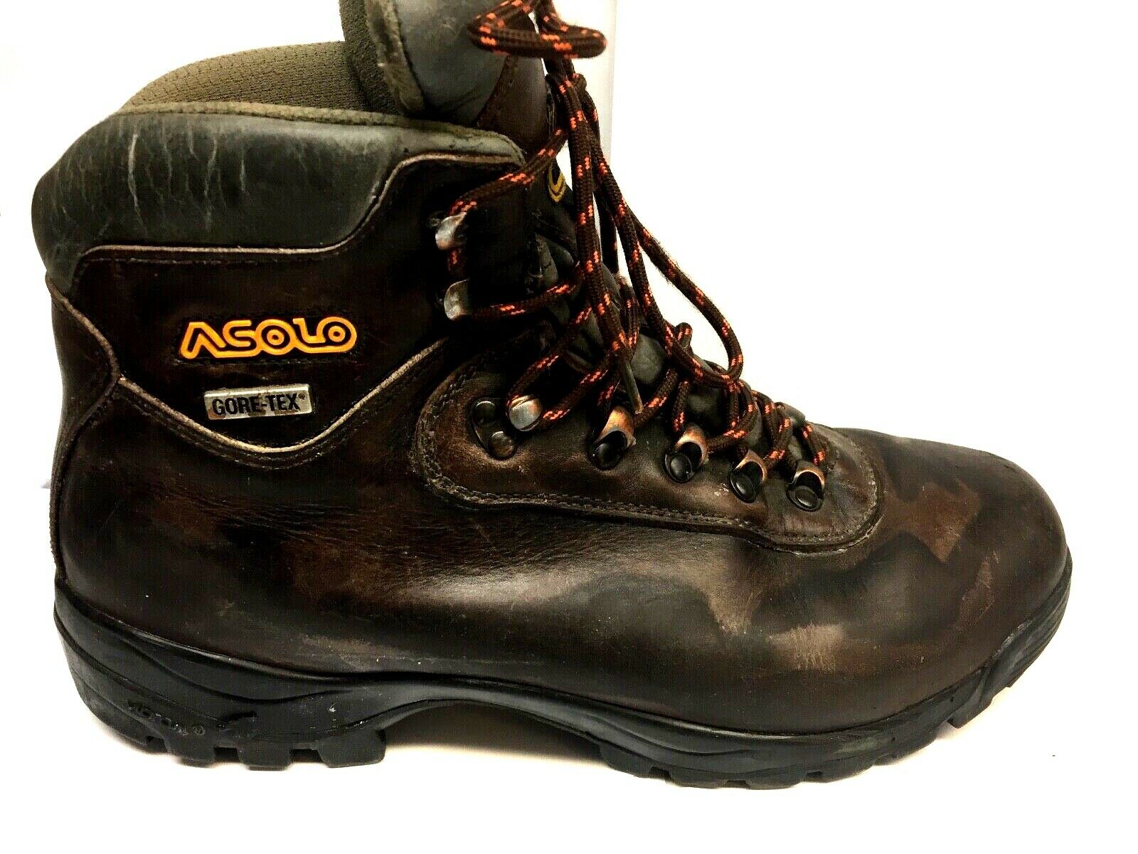 ASOLO AFX 520 GTX European Full Grain Leather Hiking Boots Gore-Tex Size 10