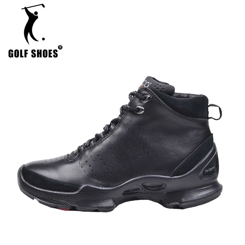 Autumn/Winter Golf Shoes for Women High Top Walking Shoes Woman Top Quality Golf Training Genuine Leather Sport Shoes Ladies