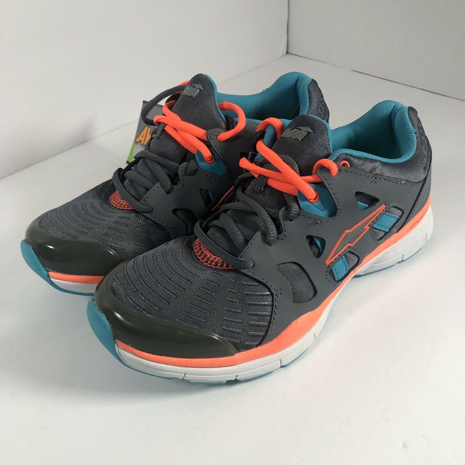 Avia Cantilever Athletic Shoes Women's Size 7.5 Gray Coral WMA14400009