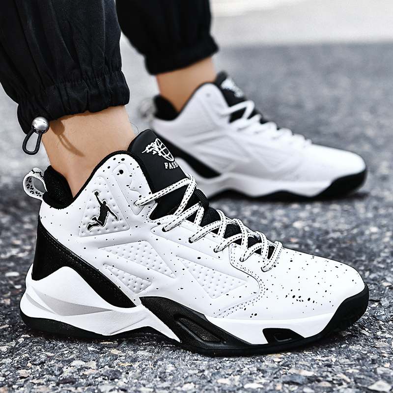 Basketball Shoes Men Air Basketball Sneakers Women Couple Mixed Color Breathable Sports Shoes Fitness Trainers Size 46