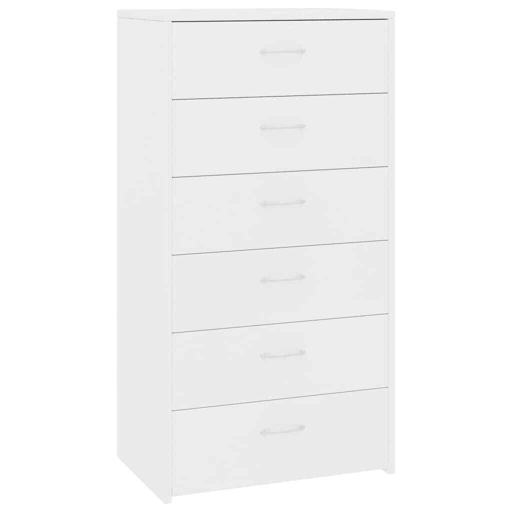 Bedroom Chest of Drawers Dresser Floor Cabinet Storage Organizer Sideboard White