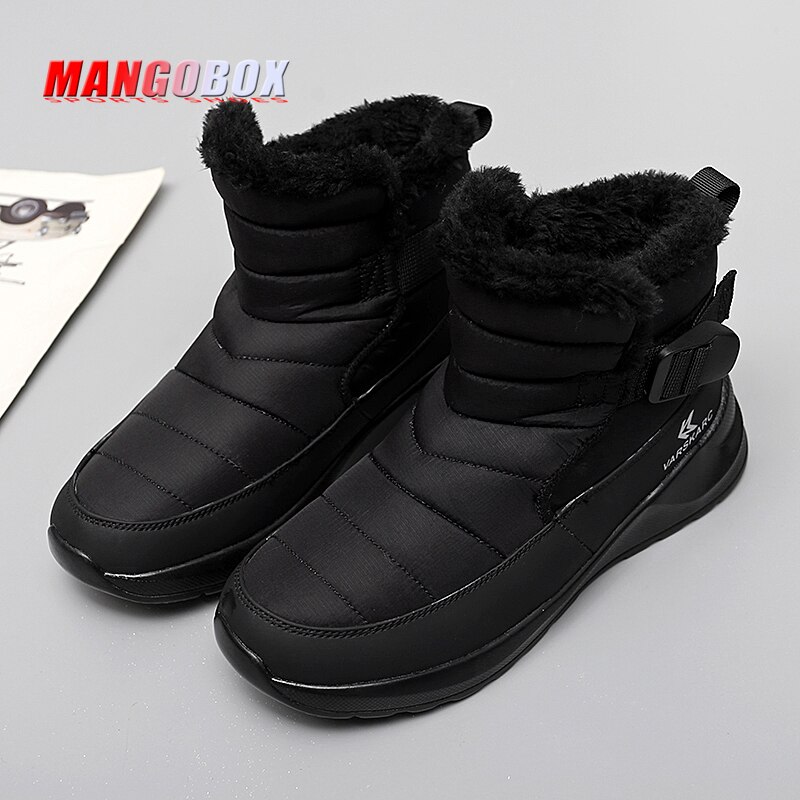 Best Selling Female Climbing Shoes With Fur Lady Outdoor Walking Shoes Large Size Ladies Trekking Boots Anti-Slip Snow Boots
