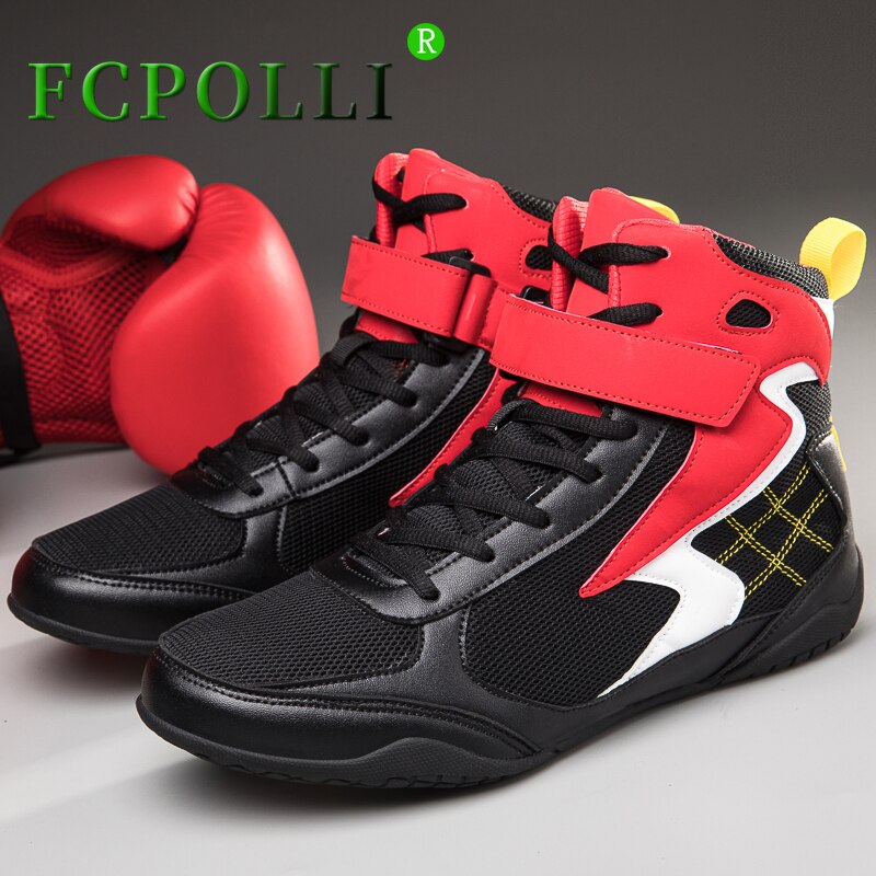 Best Selling Men Women Fighting Shoes Good Quality Boxing Sneakers Adult Mesh Breathable Wrestling Boots for Youth Walking Shoes