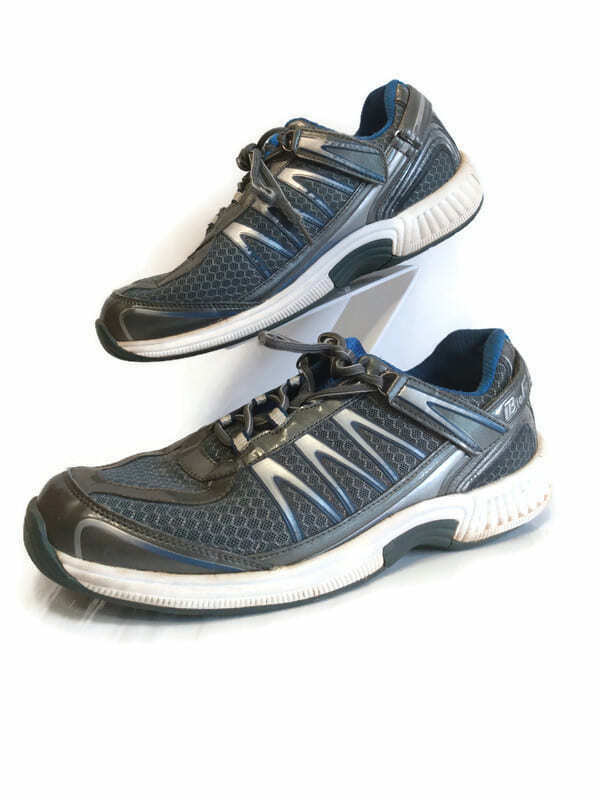 Bio Fit Orthofeet Men’s Size 10 D Diabetic 672 Gray Blue Walking Shoes