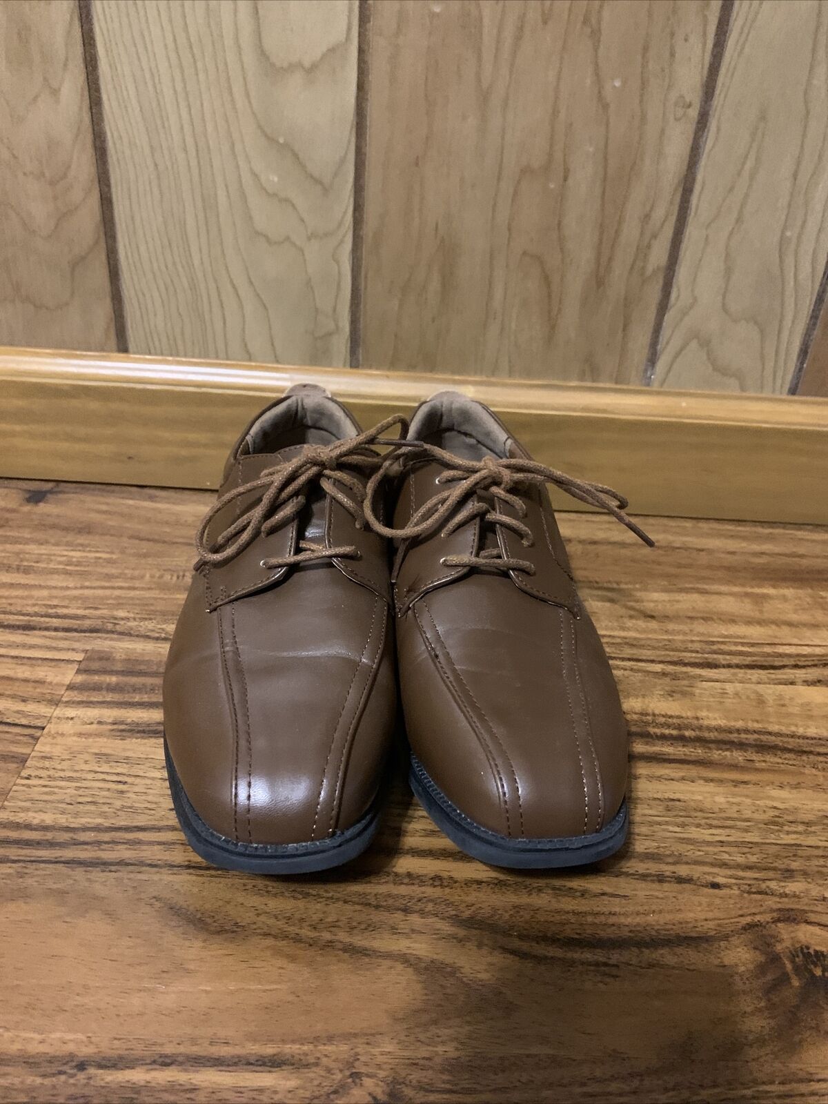 Boys Size 6 Brown Dress Shoes Sears Roebuck