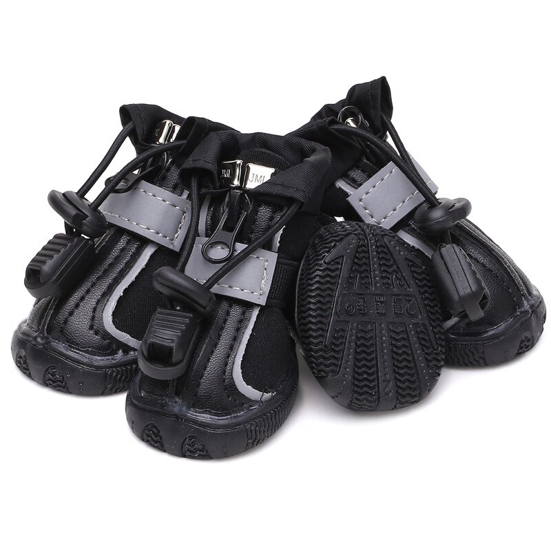 Breathable Big Dog Shoes Walking Non Slip Leisure Reflection Velcro Dog Climb Boots For Medium Large Dogs Sneakers Pet Shoes