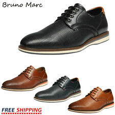 Bruno Marc Mens Formal Dress Shoes Oxford Shoes Lace up Casual Shoes Size 6.5-13