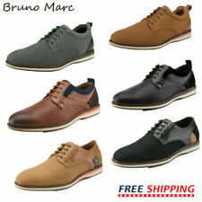 Bruno Marc Mens Leather Lined Casual Shoes Lace Up Formal Dress Oxford Shoes