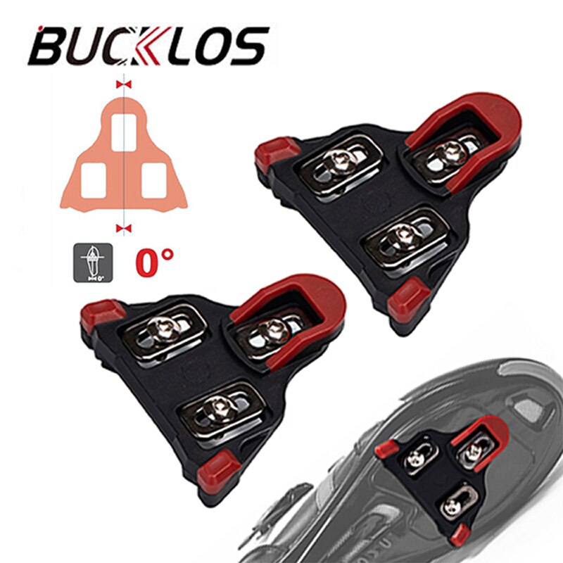 BUCKLOS Bicycle Pedal Cleat SPD Self-locking Pedal Cleats Compatible LOOK DELTA SPD-SL Cycling Shoes Bike Part 1pair
