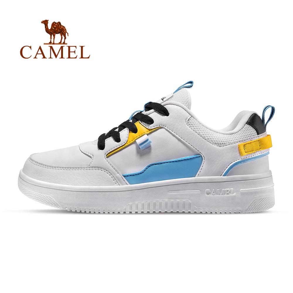 CAMEL Women Men Fashion Comfortable Casual Board Shoes White Shoes Women's Flats Men's Sports Shoes Footwear Couple Leisure Shoe