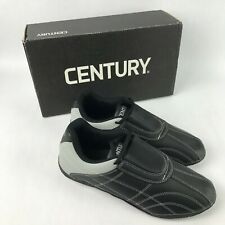 Century Lightfoot Martial Arts Sparring Mat Shoes Black Gray Men's NEW