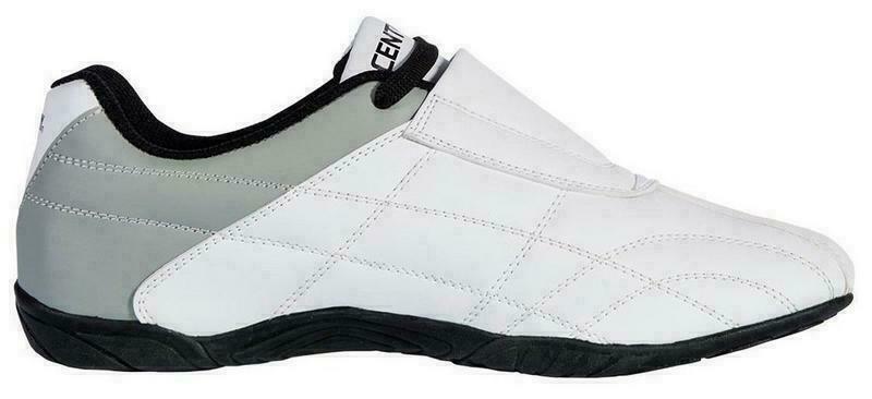 Century Lightfoot Martial Arts Sparring Mat Shoes White/Gray Size 8 US NEW