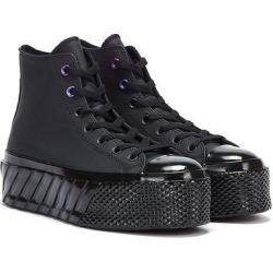 Chuck Taylor All Star Extra High Platform Women Trainers - Black - Converse Sneakers