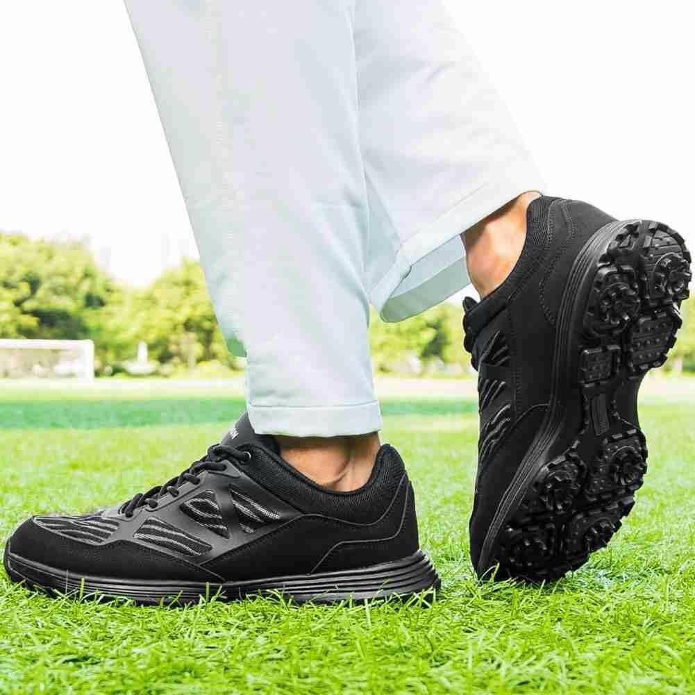 Classic Golf Shoe Men Golf Shoes Breathable Mesh Junior Sport Walking Slip Man Golfer Anti Golf Shoes Sneakers N5U4