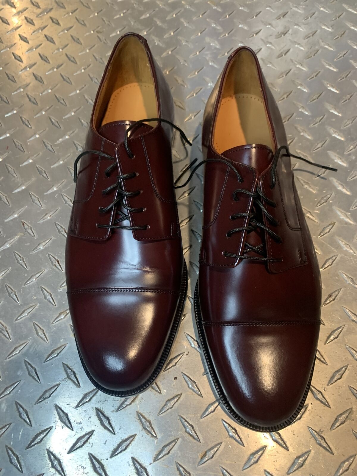 Cole Haan Caldwell Men’s Oxfords Burgundy Leather Dress Shoes 08331 Size 11 D
