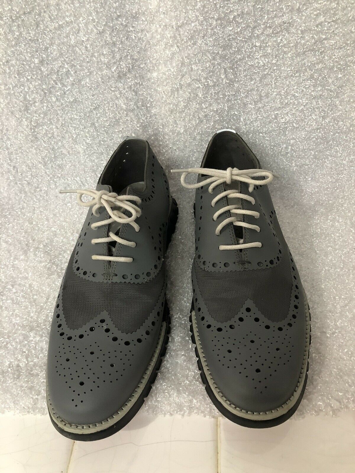 Cole Haan ZeroGrand C14319 Sneaker Dress Shoes Men's Sz 9.5 Oxford No Inserts