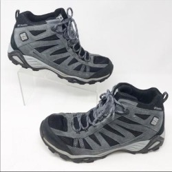 Columbia Shoes | Columbia High Top Hiking Boots | Color: Black/Gray | Size: 11.5