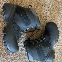Columbia Shoes | Columbia Hiking Boots Boys Size 4 | Color: Black/Gray | Size: 4bb