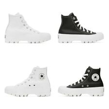 CONVERSE LUGGED Leather HI Platform Women's Sneaker Shoes High Top Chuck Taylor