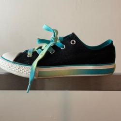 Converse Shoes | Converse Shoes Casual Everyday Shoes | Color: Black/Blue | Size: 3bb