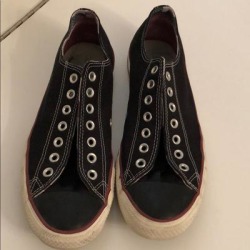 Converse Shoes | Converse Shoes No Laces | Color: Black | Size: 9