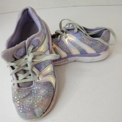 Converse Shoes | Girls Size 2 Fun And Sparkling Shoes | Color: Purple | Size: 2bb