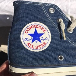 Converse Shoes | Made In Usa Converse Chuck Taylor All-Star Hightop, Blue M5w7 | Color: Blue | Size: 5