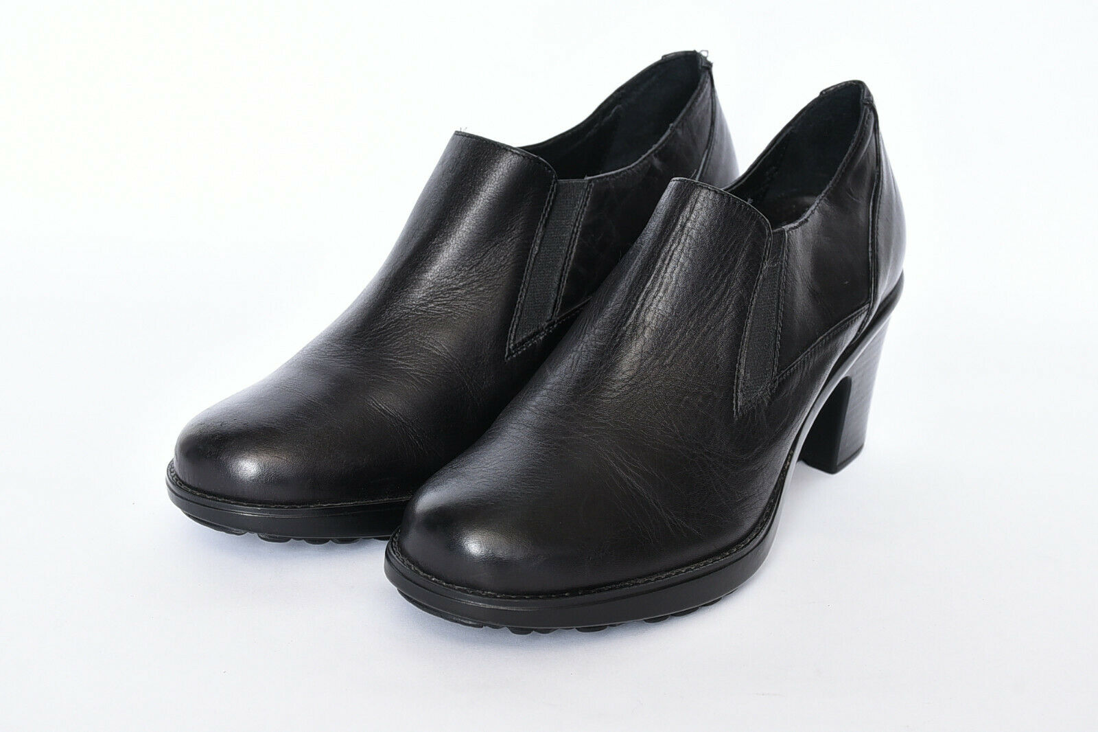 Dansko Womens Professional Comfort Dress Black High Heel Clogs Shoes Sz 37