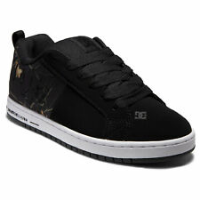 DC Shoes Men's Court Graffik Low Top Sneaker Shoes Black/Print (BKN) Clothing...