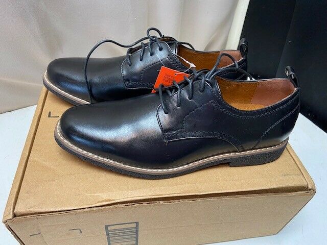 Deer Stag's Men's Zander Black Dress Shoes Size 7M FREE SHIPPING