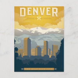 Denver, CO Postcard