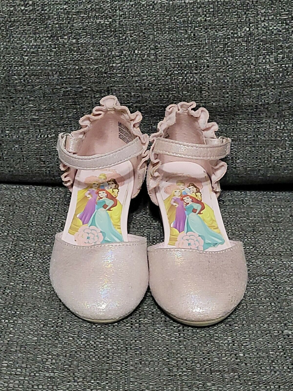 Disney Princess Heels Dress Shoes Toddler Girls Size 7