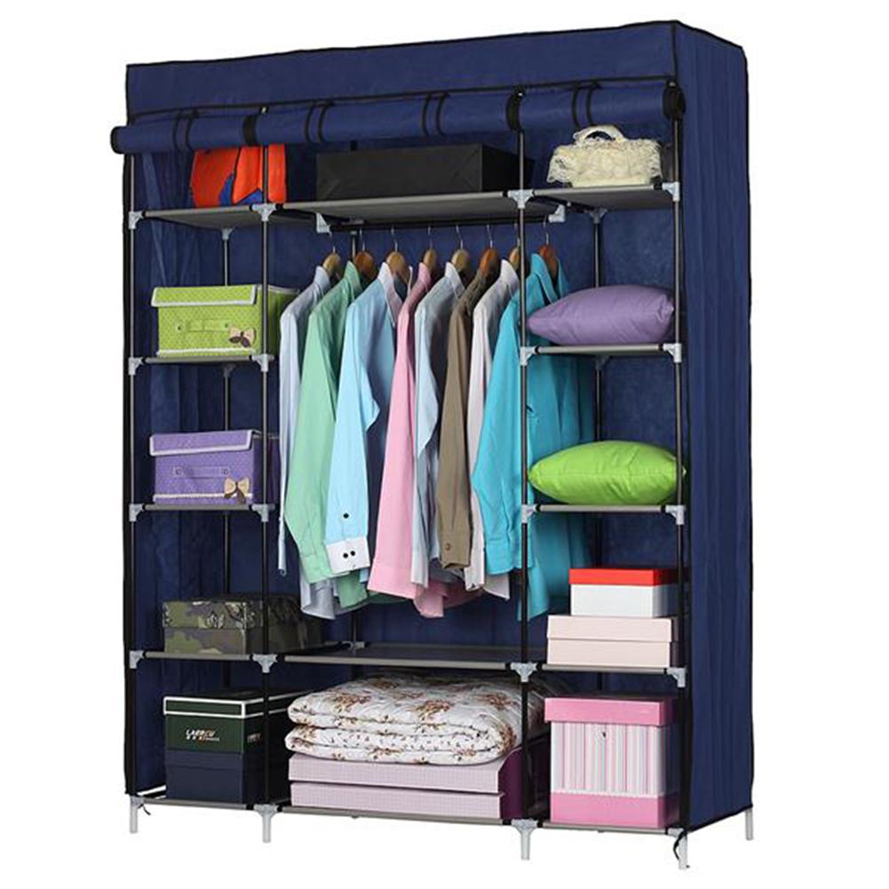 DIY Non-woven fold Portable Storage furniture When the quarter wardrobe Cabinet bedroom furniture wardrobe bedroom organ