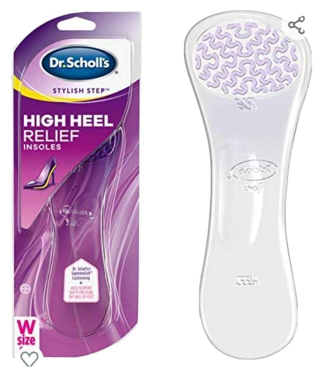 Dr. Scholl's High Heel Relief Insoles for Women, Shoe inserts (Womens 6-10) Sale