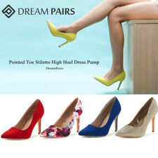 DREAM PAIRS Women's Pump Shoes Stilettos High Heel Pointed Toe Pump Dress Shoes