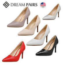 DREAM PAIRS Womens Stilettos High Heel Pump Shoes Pointed Toe Slip On Pump Shoes