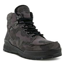 Ecco Men's Track 25 Mid GTX PL 200g Hiking Leather Boots - Grey Camo NWB