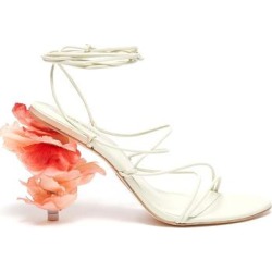Effie' Petal Heel Strappy Sandals Women Shoes Effie' Petal Heel Strappy Sandals - White - Cult Gaia Heels